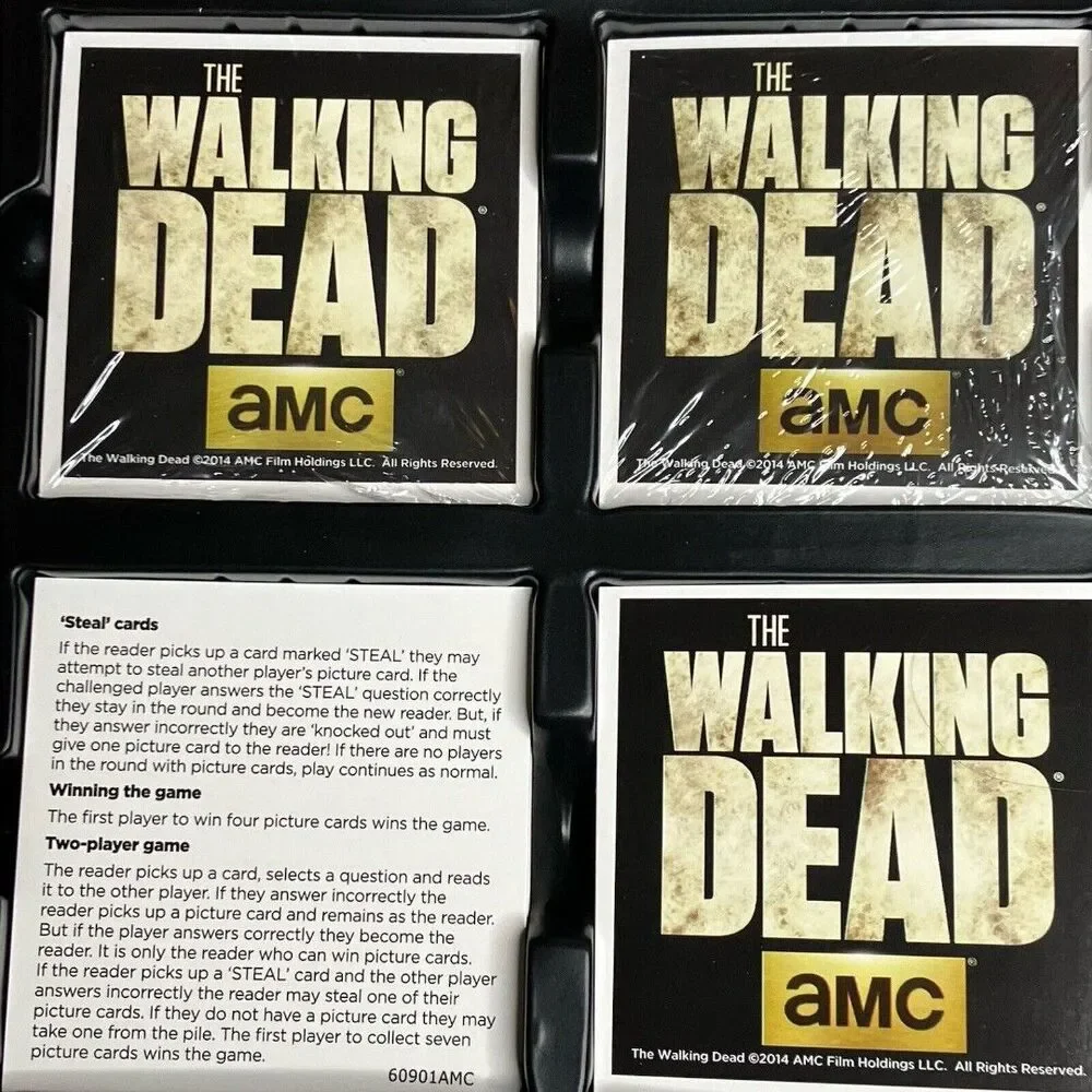 Walking Dead Trivia Game New Open Box